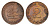 ФРГ 2 пфеннига 1968 G KM 106, J. 381 бронза 3458-727