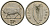 Ирландия 5 пенсов 1994 бык KM 28 медно-никель 4136-923