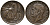 Италия 10 чентезимо 1928 R, Виктор Эммануил III (1900-1946), пчела KM 60 бронза 28-843