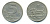 Израиль 5 лир 1979 JE 5739, лев KM 90 медно-никель 59-925