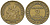 Франция 2 франка 1922 KM 877 алюминиевая бронза 113-934