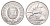 КНДР (Северная Корея) 50 чон 1978 Без звезды на реверсе KM 4 алюминий UNC 4654-812