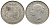Великобритания 1/2 кроны 1850 Виктория (1837-1901) KM 740, Spink 3888 серебро 00-000-00