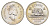 Канада 5 центов 1998 W, Елизавета II (1952-2022), бобр KM 182 медно-никель UNC 4639-526