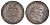 Швеция 1/4 риксдалера 1834 Карл XIV Юхан (1818-1844) KM 627 серебро 00-816-72