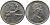 Канада 25 центов 1972 Елизавета II (1952-2022), олень KM 62 b никель UNC 181-317