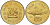 Уганда 200 шиллингов 1995 50 лет ФАО KM 148 алюминиевая бронза UNC 4574-1026