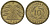 Германия 10 рейхспфеннигов 1930 E KM 40, J. 317 алюминиевая бронза 4121-926