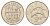 Исландия 5 крон 1992 дельфины KM 28 медно-никель 4691-415