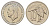 Самоа 10 сене 1996 Малиетоа Танумафили II KM 15 медно-никель UNC 4678-736