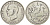 Греция 20 драхм 1960 Павел I (1954-1965), Селена, богиня Луны KM 85 серебро 3851-914