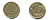 БРАЗИЛИЯ 10 СЕНТАВО 2010 KM 649.3 сталь плакированная латунью 176-733