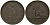 Бельгия 2 сантима 1919 Belges KM 64 медь 4135-956