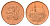 Чехия 10 крон 2003 KM 4 сталь плакированная медью UNC 4163-521