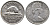 Канада 5 центов 1973 бобр, Елизавета II (1952-) KM 60.1 никель 4364-2422