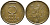 Норвегия 5 эре 1975 Улаф V (1958-1991) KM 415 бронза 4392-1323