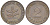 ФРГ 2 ПФЕННИГА 1959 J KM 106, J. 381 бронза 3955-628