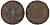Россия деньга 1749 Елизавета (1741-1762) Биткин 359 медь 45-741