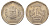 Индия 1 рупия 1986 KM 79.1 медно-никель UNC 4688-1245