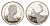 Канада 25 центов 1987 Елизавета II (1952-2022), олень KM 74 никель PROOF 413-4313