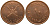 Оман 10 байз 1999 AH1420 KM 151 сталь плакированная бронзой UNC 4511-557