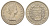 Новая Зеландия 1/2 кроны 1965 Елизавета II (1952-2022), редкий год, тираж 200.000 экземпляров KM 29.2 медно-никель UNC 29-735