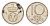 Норвегия 10 эре 1982 Улаф V (1957-1991) KM 416 медно-никель UNC 4684-727