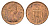 Великобритания 1 новый пенни 1971 Елизавета II (1952-2022) KM 915, Spink 4237 (B1) бронза 99-358