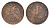 Нидерланды 1 цент 1880 Виллем III (1849-1890) KM 107 бронза 53-556