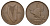 Ирландия 1 пенни 1933 курица с цыплятами KM 3 бронза 4672-413