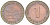 ФРГ 1 ПФЕННИГ 1967 F KM 105, J.380 сталь плакированная медью 3718-214