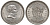 Уругвай 25 сентесимо 1960 KM 40 медно-никель 4169-759
