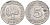 ТУНИС 5 МИЛЛИМОВ 1983 ДУБ KM 282 алюминий 4551-833