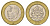 Марокко 10 дирхамов 2002 AH 1423, Мохаммед VI (1999-) Y 110 биметалл 4703-245
