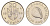 Гана 20 седи 1995 KM 30 сталь плакированная никелем UNC 4662-421