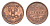 Россия 1/2 копейки 1895 СПБ, Николай II (1894-1917) Биткин 266 медь 633-1614