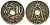 Бельгия 10 сантимов 1926 Belgique KM 85 медно-никель 4172-957