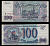 Россия 100 рублей 1993 Здание Кремля с флагом, Сенатская башня, Москва Pick 254 бумага 8604-27-4-1