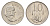 ЮАР 10 центов 1965 Ян ван Рибек (1619-1677), South Africa, легенда на африкаанс, цветок алоэ KM 68.1 никель 4674-654