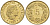 ШВЕЙЦАРИЯ 5 РАППЕНОВ 1986 В KM 26c алюминий латунь 4532-858