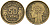 Франция 50 сантимов 1931 KM 894.1, Le Franc 192.15 алюминиевая бронза 4596-736
