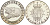 Мальтийский орден Святого Иоанна Иерусалимского 9 тари 1970 X 36 серебро PROOF 11-177-31