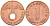 ГЕРМАНИЯ 1 РЕЙХСПФЕННИГ 1937 А KM 89, J. 361 бронза 206-1119