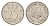 Нидерланды 25 центов 1951 Юлиана (1948-1980) KM 183 никель 4643-239