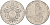 Ватикан 1 лира 1941 Пий XII, Дева Мария KM 26 a сталь UNC 63-715