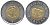 Канада 2 доллара 2007 полярный медведь KM 496 биметалл 4605-641