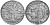 ОФЕНБАХ-НА-МАЙНЕ 50 ПФЕННИГОВ 1917 НОТГЕЛЬД цинк 75-1549