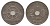 Крефельд 20 пфеннигов 1919 Men05 4697.3, Men18 5908.3 железо 4657-1057