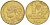 ИСПАНИЯ 1 ПЕСЕТА 1937 ВТОРАЯ РЕСПУБЛИКА (1931-1939) KM 755 латунь 186-141