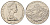 Новая Зеландия 1 доллар 1970 гора Кука KM 42 медно-никель BU 1101-2-23
